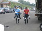 Deco e Jorge, tshirt dai colori tenui....