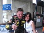 Buellina con lo stuntman dell'Academy!