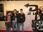 Gianluca, Vania, il fratellino e nascosta dietro la moto  Elisa.