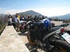 Le moto gongolanti nel Verdon..