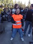 Faffo orange, dietro Cafone e a dx Fabietto