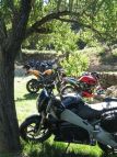 Parcheggio nel verde dell'Estre